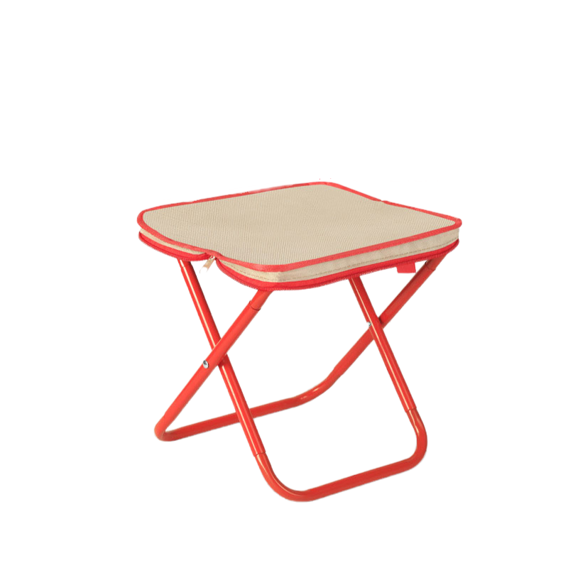 Red Folding Stool