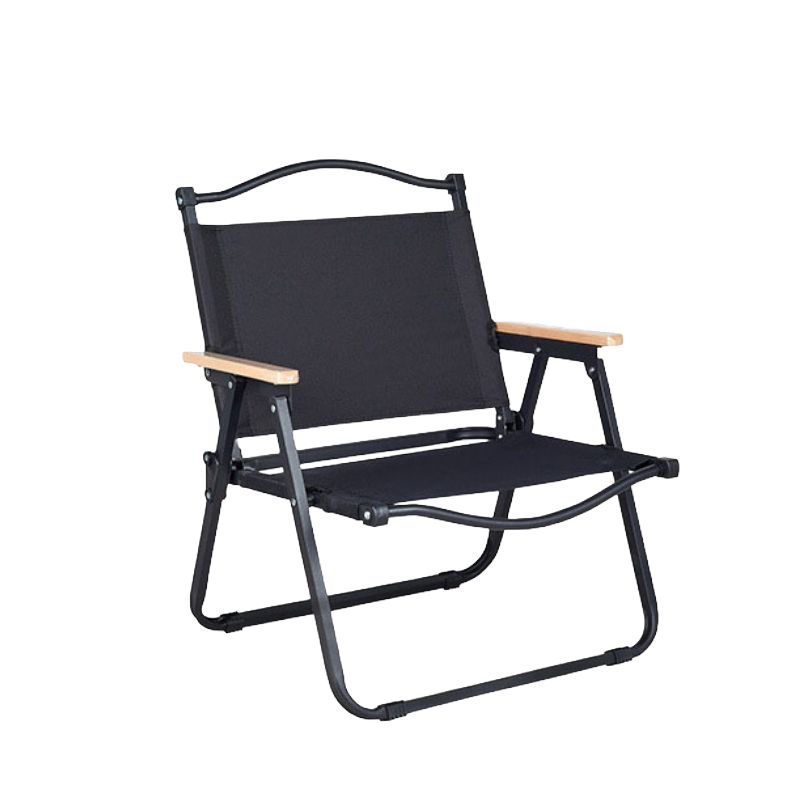 Black Outdoor Folding Kermit Chair