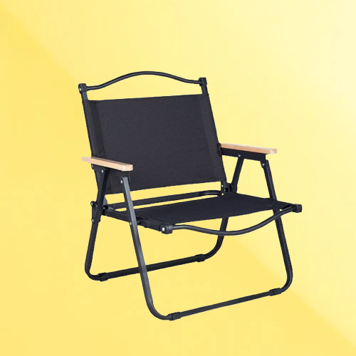 Black Outdoor Folding Kermit Chair