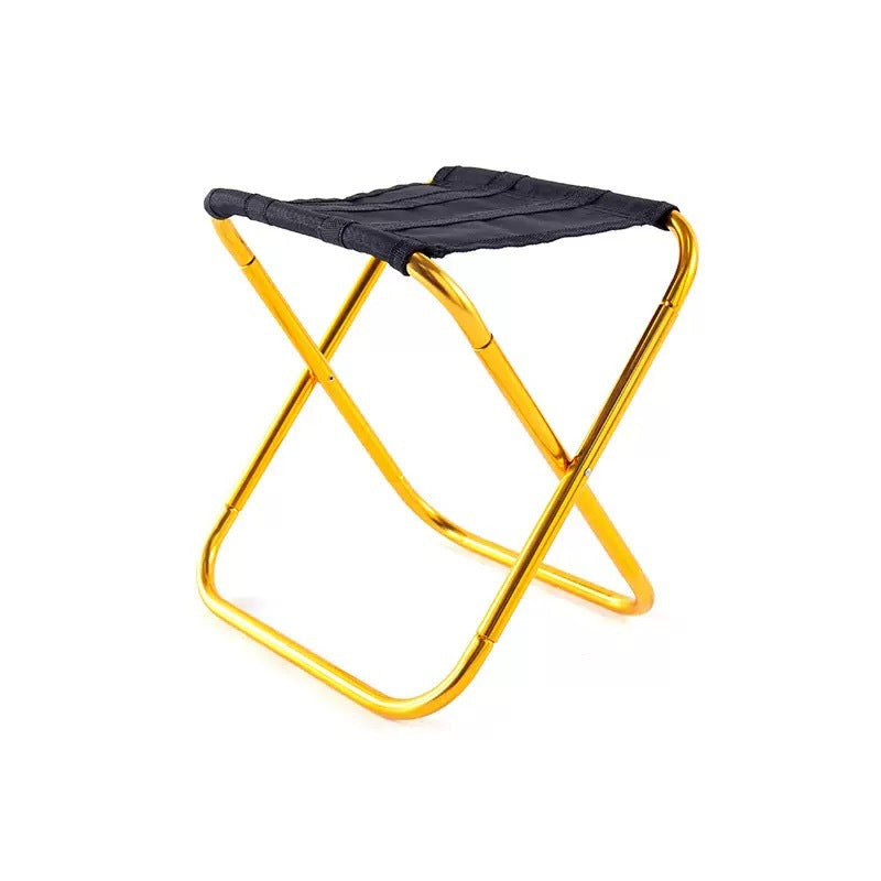 Gold Outdoor Folding Stool