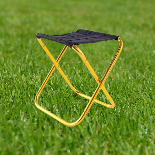 Gold Outdoor Folding Stool