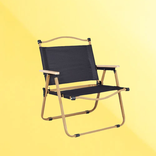 Black & White Outdoor Folding Kermit Chair