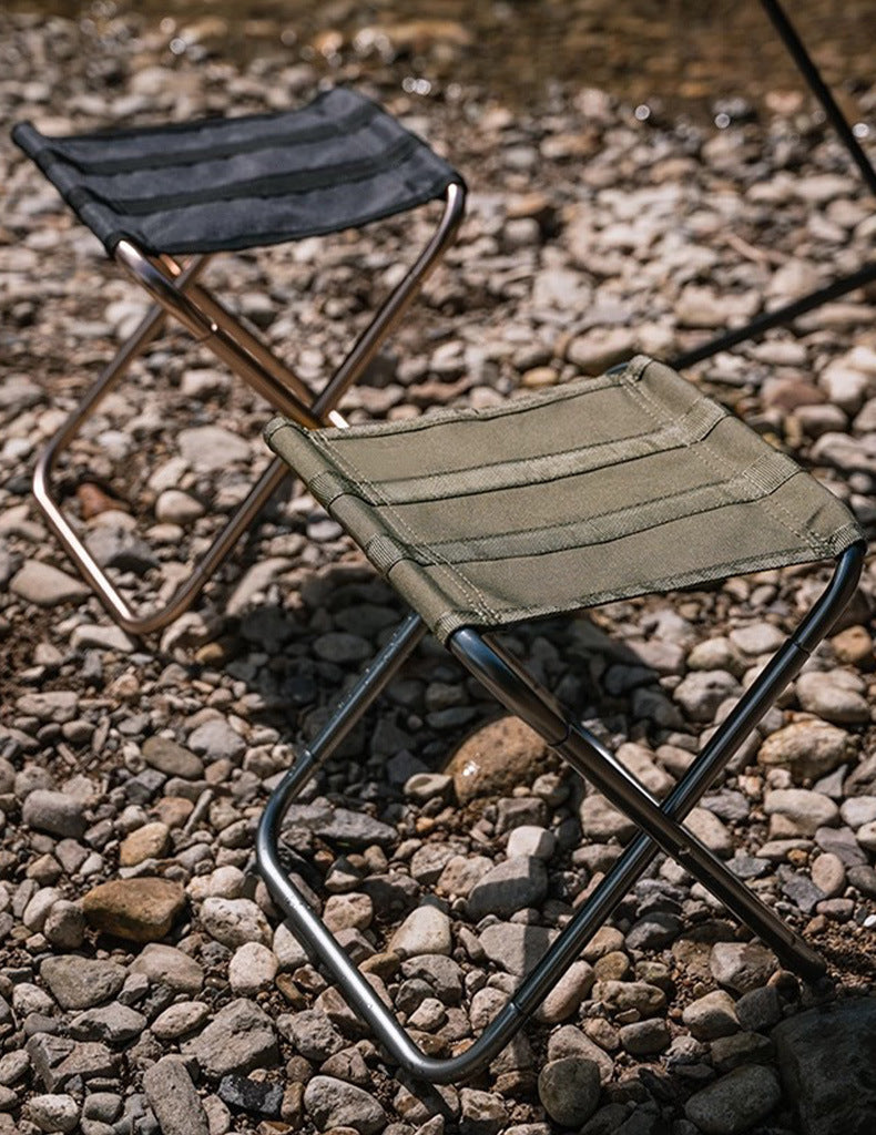 Gold Outdoor Folding Stool