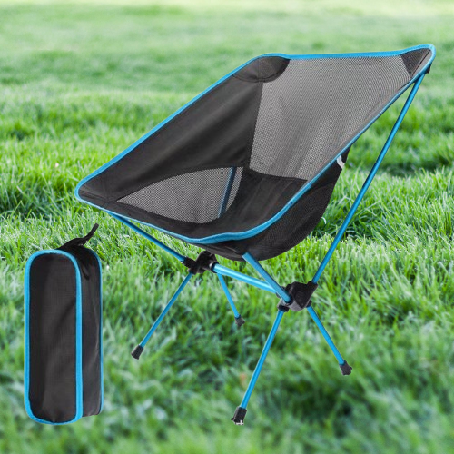 Light Blue Outdoor Moon Chair