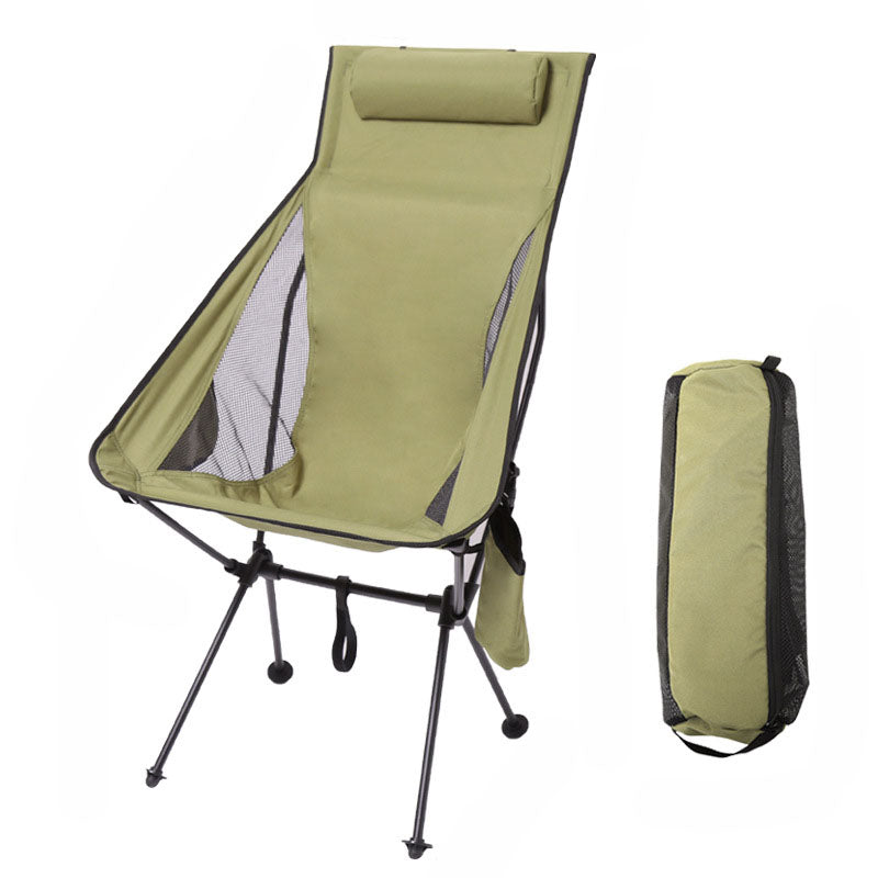 Green Outdoor Moon Lounge Chair