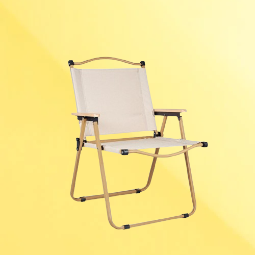 Off-White Outdoor Folding Kermit Chair