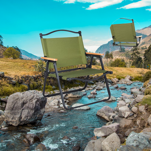 Green Outdoor Folding Kermit Chair