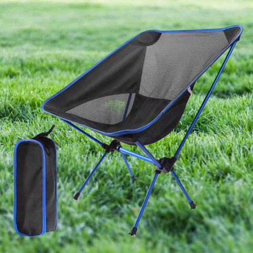 Dark Blue Outdoor Moon Chair