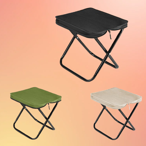 Green Folding Stool