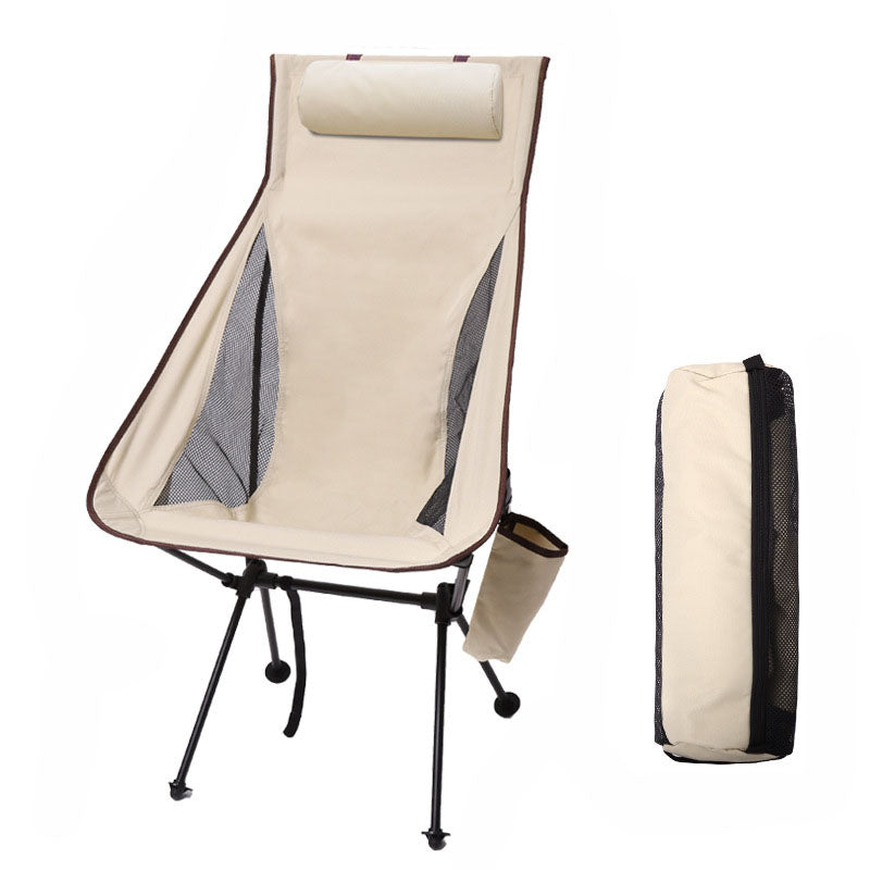 White Outdoor Moon Lounge Chair